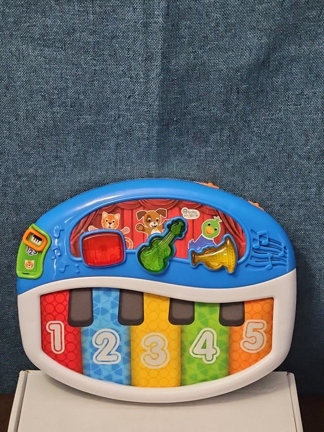 Baby Einstein Discover & Play Piano | Musical Light-Up Toy | English Spanish