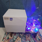 Flower Touch Lamp Glass Oil Warmer Multicolor