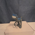 Chap Mei Dino Valley Velociraptor Figure Blue Stripe Replacement Animal Planet 7