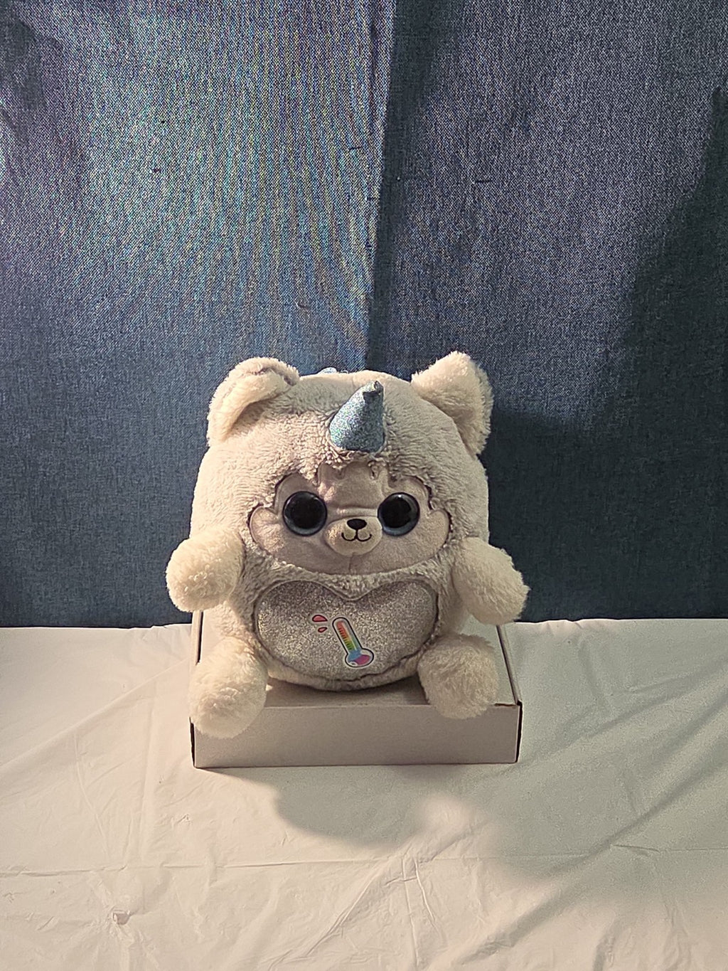 ZURU Rainbocorn Puppycorn Rescue Husky Plush 10" Houdini Thermometer