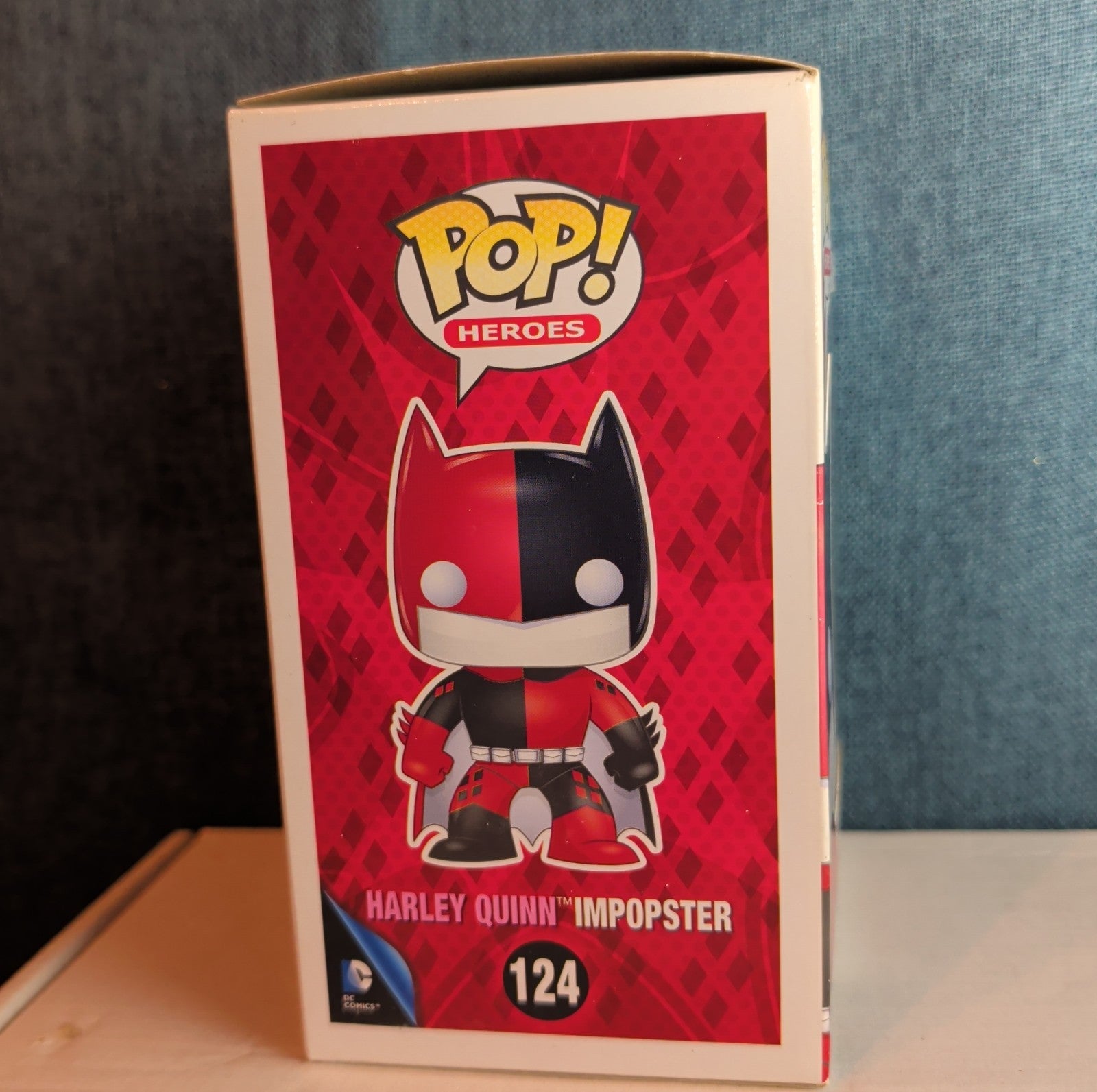 Funko Pop Heroes Harley Quinn Impopster NIB with Protector #124