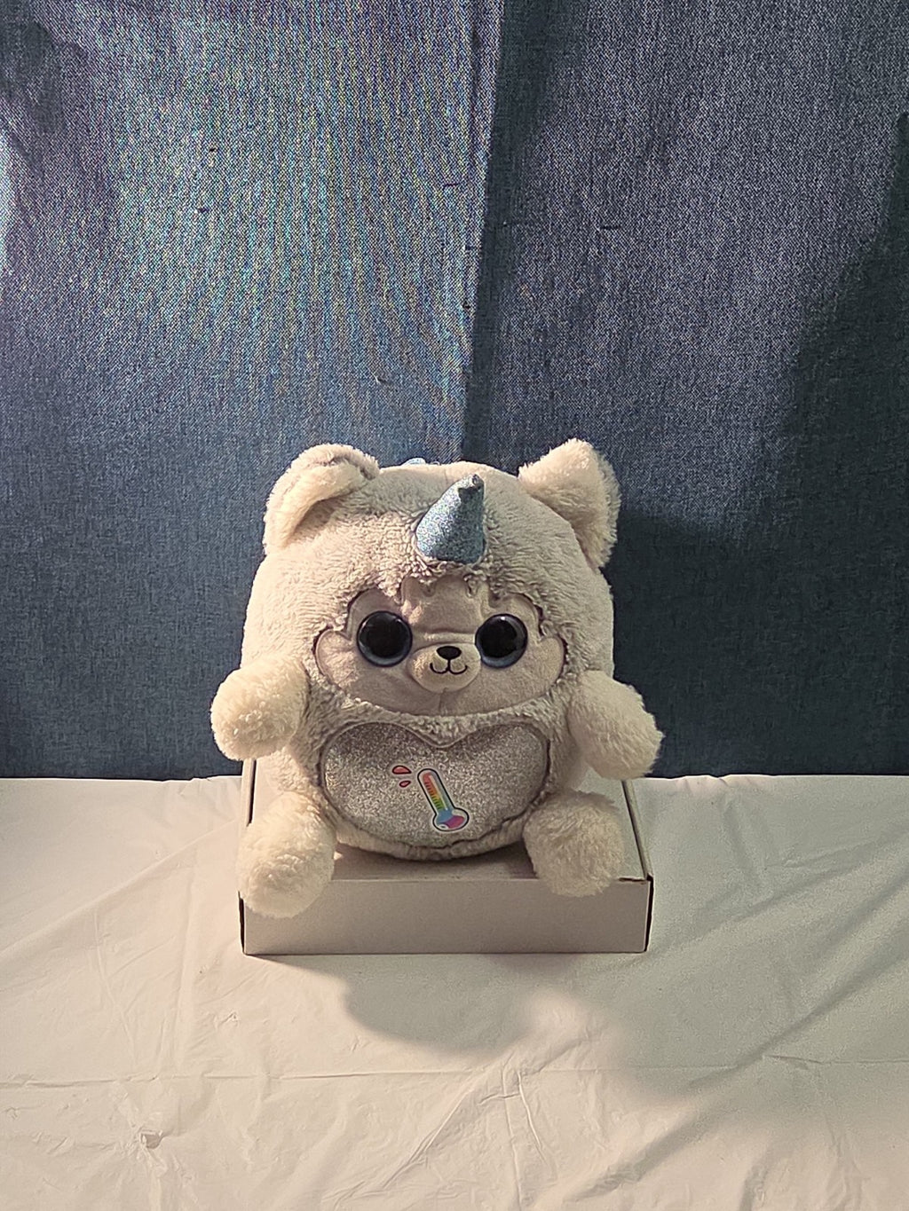 ZURU Rainbocorn Puppycorn Rescue Husky Plush 10" Houdini Thermometer