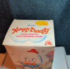 Vintage Avon Humpty Dumpty Ceramic Coin Bank 1982 Hand Painted Novelty Boxed