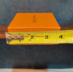 Authentic Louis Vuitton Empty Yellow Drawer Gift Box 5.5x4" Wallet Case
