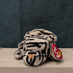 Ty Beanie Baby Blizzard White Tiger 1996 DOB Retired Stuffed Animal MWMT 04163