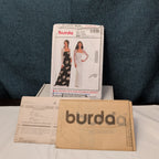 BURDA 8200 Misses Strapless Evening Gown Pattern | Wedding Dress Sz 8-20 UNCUT