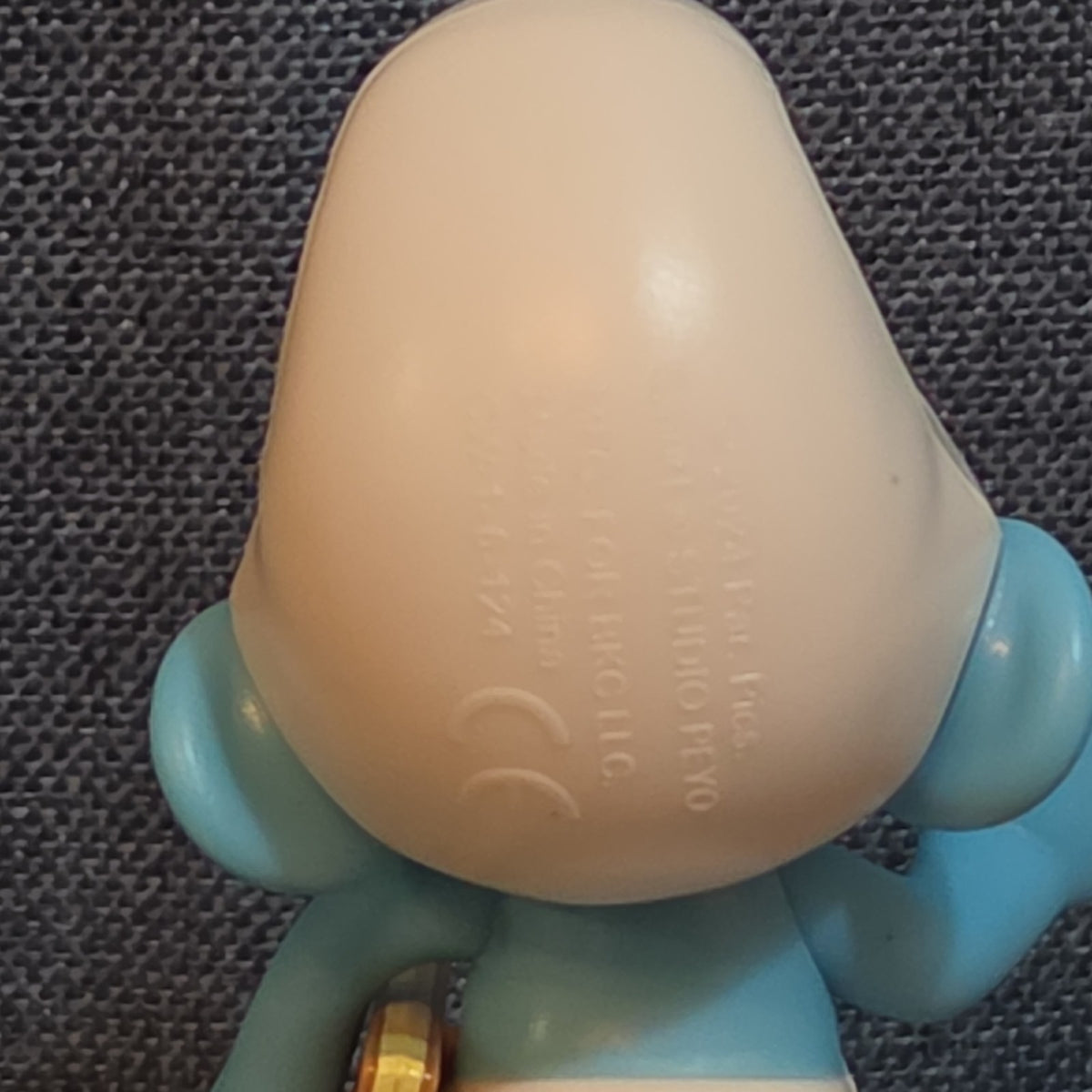 Peyo BKC Brainy Smurf PVC Figure 2024 Nostalgic Cartoon Toy