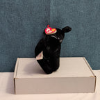 Ty Beanie Baby Luke the Black Labrador Retired 1999 WMT Holographic Tag Vintage