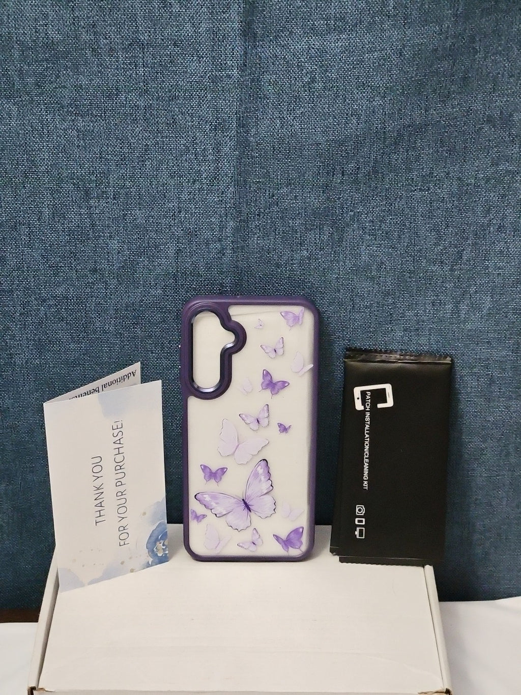 NEW DagoRoo for Samsung Galaxy S25 5G Case | Purple Butterfly Kit