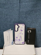 NEW DagoRoo for Samsung Galaxy S25 5G Case | Purple Butterfly Kit