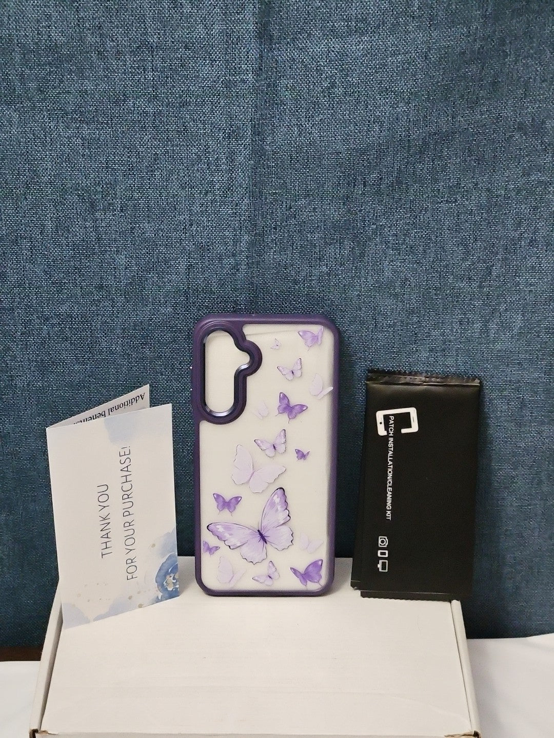 NEW DagoRoo for Samsung Galaxy S25 5G Case | Purple Butterfly Kit