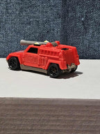 1997 McDonald's Hot Wheels FIRE TRUCK #5 Red Rescue Vehicle 90s Vintage Loose