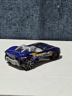 Hot Wheels Carbonic | 2023 Multi-Pack Exclusive Candy Blue | Loose Track Car |
