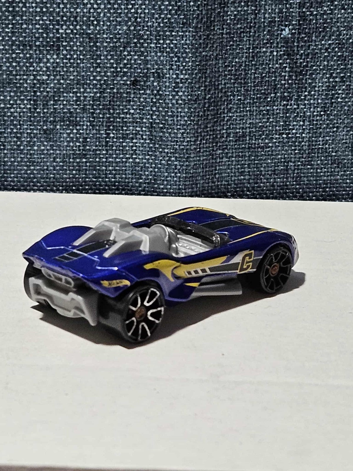 Hot Wheels Carbonic | 2023 Multi-Pack Exclusive Candy Blue | Loose Track Car |