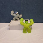 Goo Jit Zu Heroes Marvel Set of 4 Hulk Iron Man Pantaro Blazagon Squishy Toy