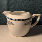Vintage Noritake Sheridan Creamer Pitcher Art Deco Floral 1920s Gold Japan 3"