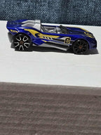 Hot Wheels Carbonic | 2023 Multi-Pack Exclusive Candy Blue | Loose Track Car |