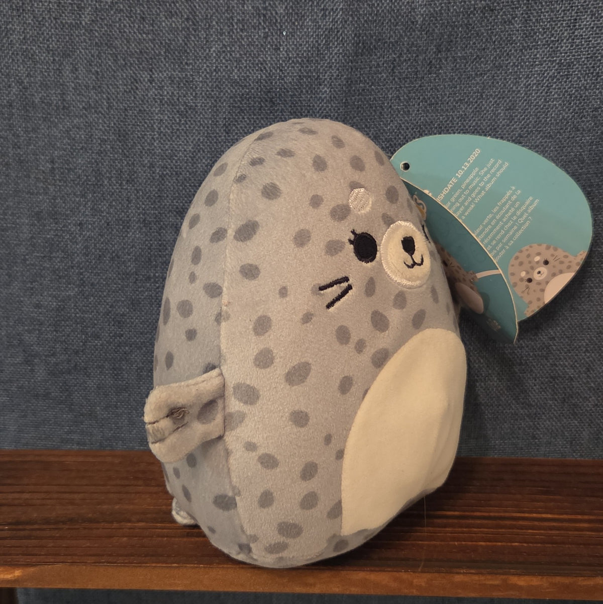 Squishmallows Odile Seal 11" Spotted Plush Kawaii NWT KellyToy