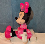 Disney Jr Colorfinity Minnie Mouse Interactive Plush 15" Light Up Talking Toy