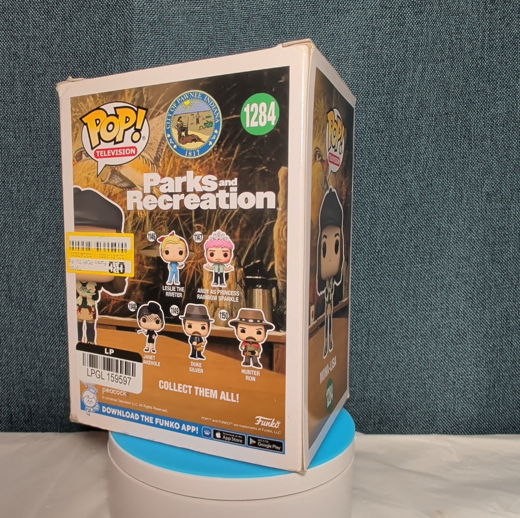 Funko Pop Parks & Rec Mona-Lisa #1284 NYCC 2022 Exclusive in Box with Protector