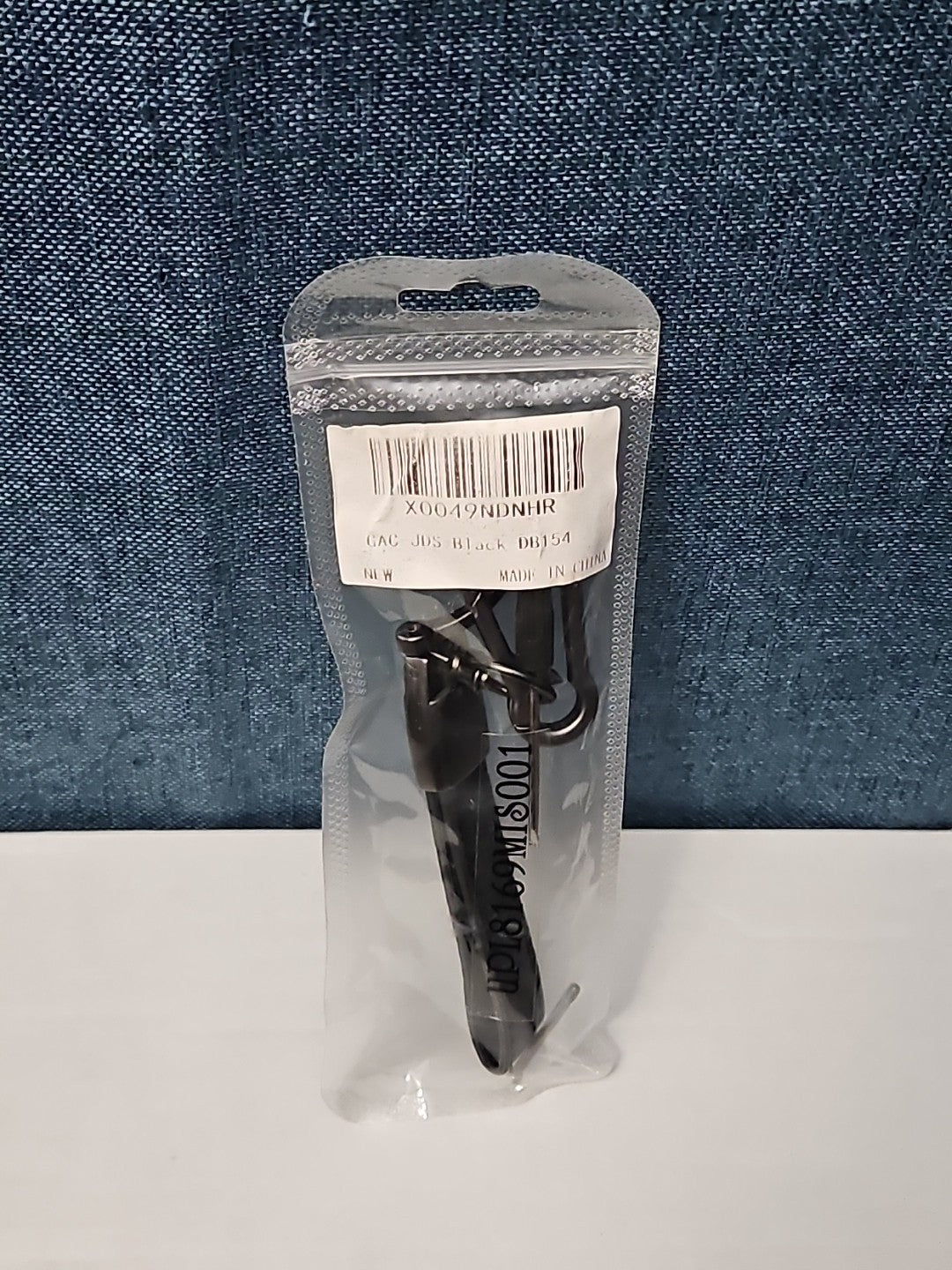 Genuine Leather GMC Car Keychain Set | Black Metal Key Ring Screwdriver Included