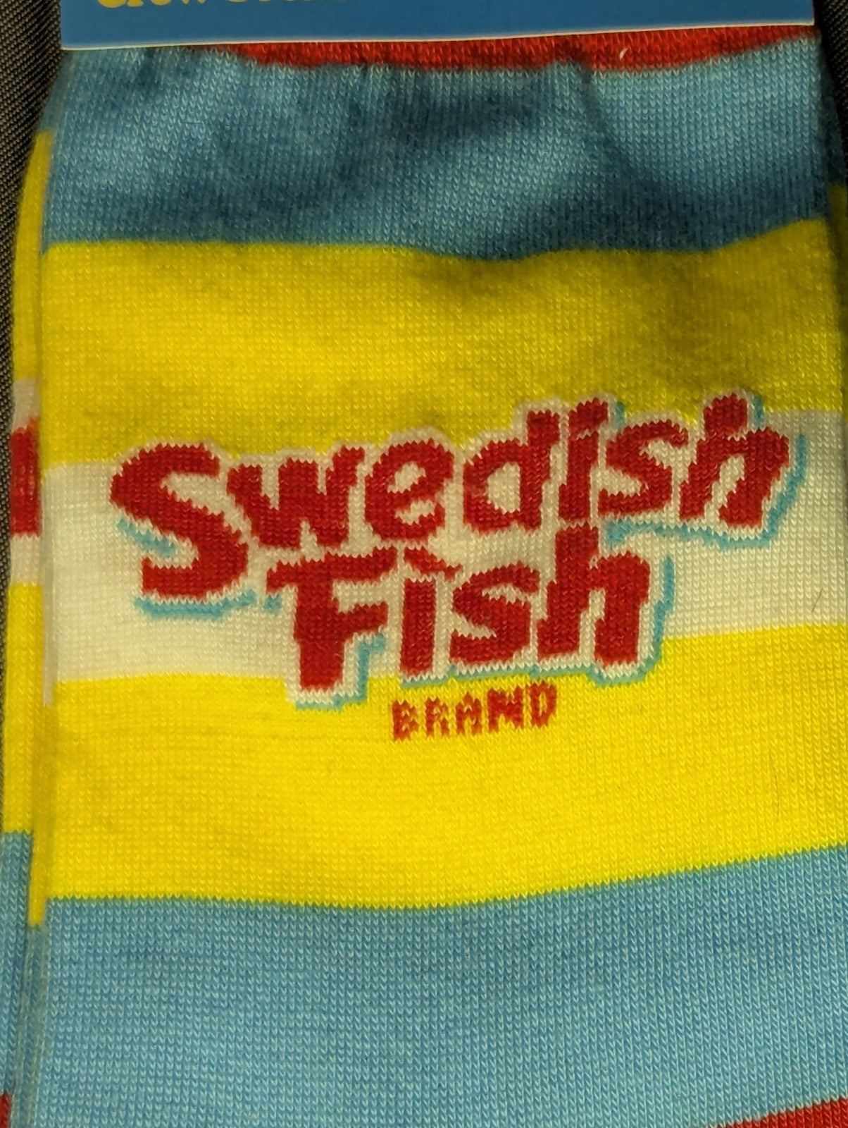 Odd Sox Swedish Fish Socks Crew Novelty Candy Licensed