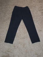 Gloria Vanderbilt Amanda Black Jeans 14p Stretch Denim High Rise Tapered Used