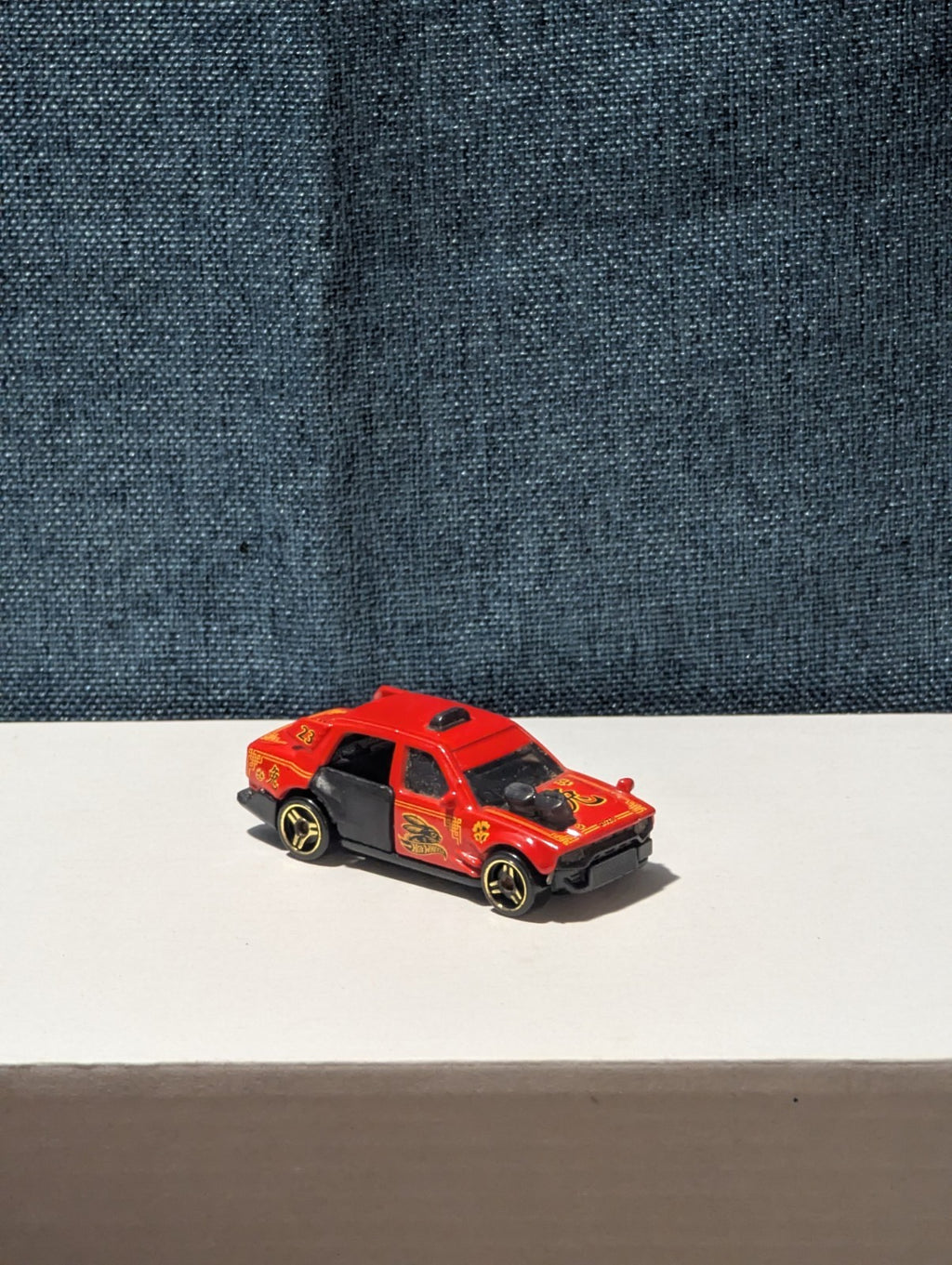 Hot Wheels Time Attaxi Year of the Rabbit '23 | Red HW Metro Series Opening Door