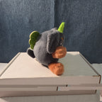 ZURU Rainbocorn Sparkle Heart 4" Plush Gigi Rottweiler Watermelon