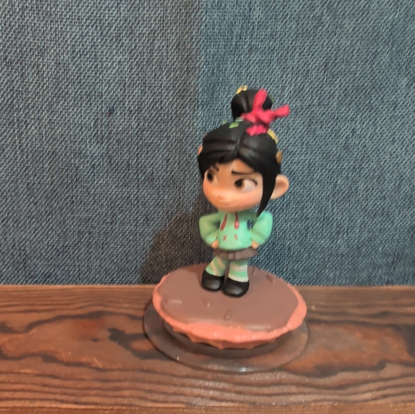 Disney Infinity Wreck It Ralph Vanellope 2 Figure Lot PVC Loose