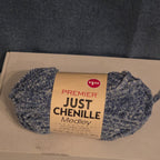 Premier Just Chenille Medley Yarn Navy Blue Lot 202 Bulky 5 Polyester