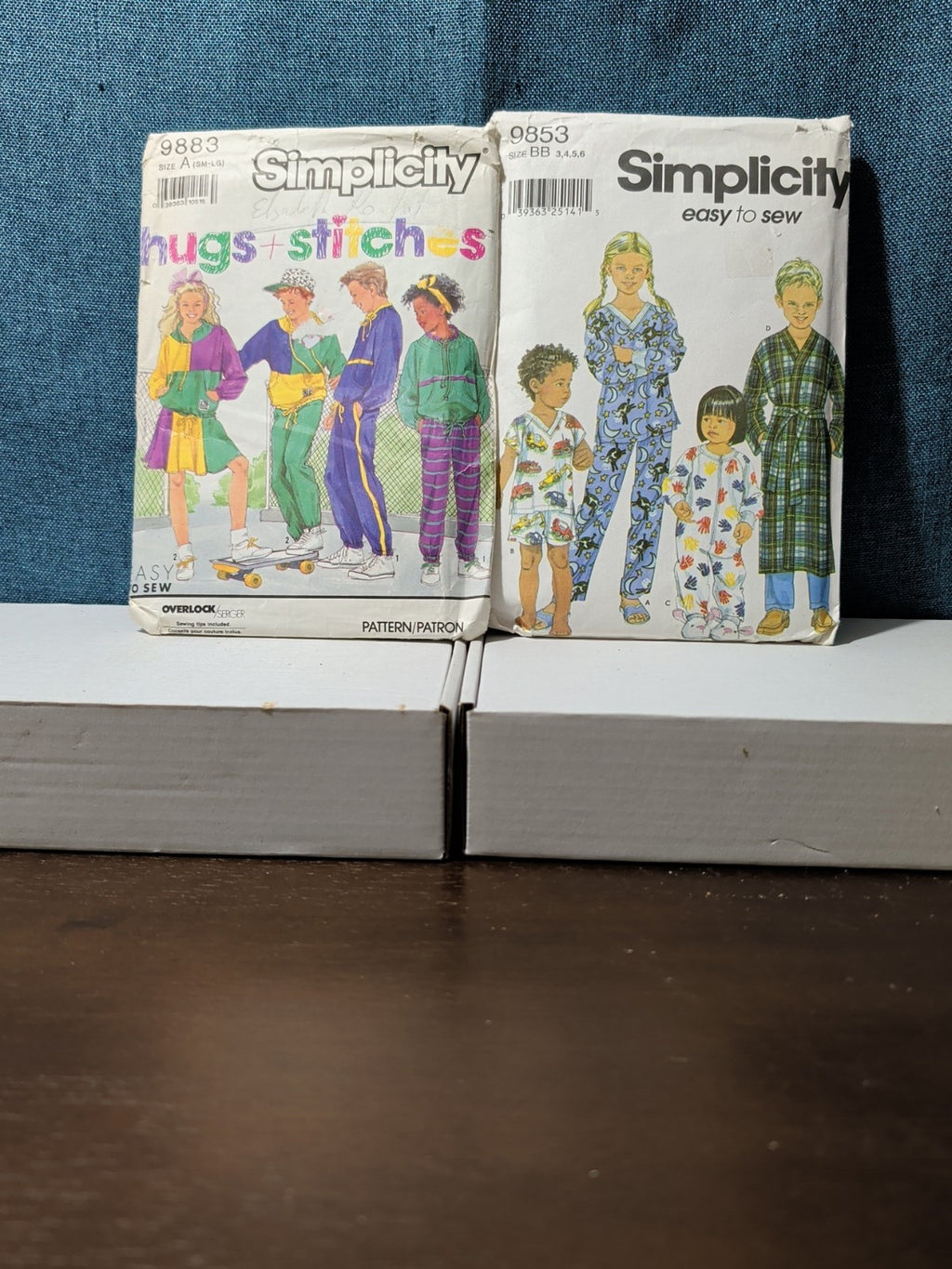 4 Sewing Patterns | Kids PJs & Retro Sweatsuits | Tote Bags | Window Valance