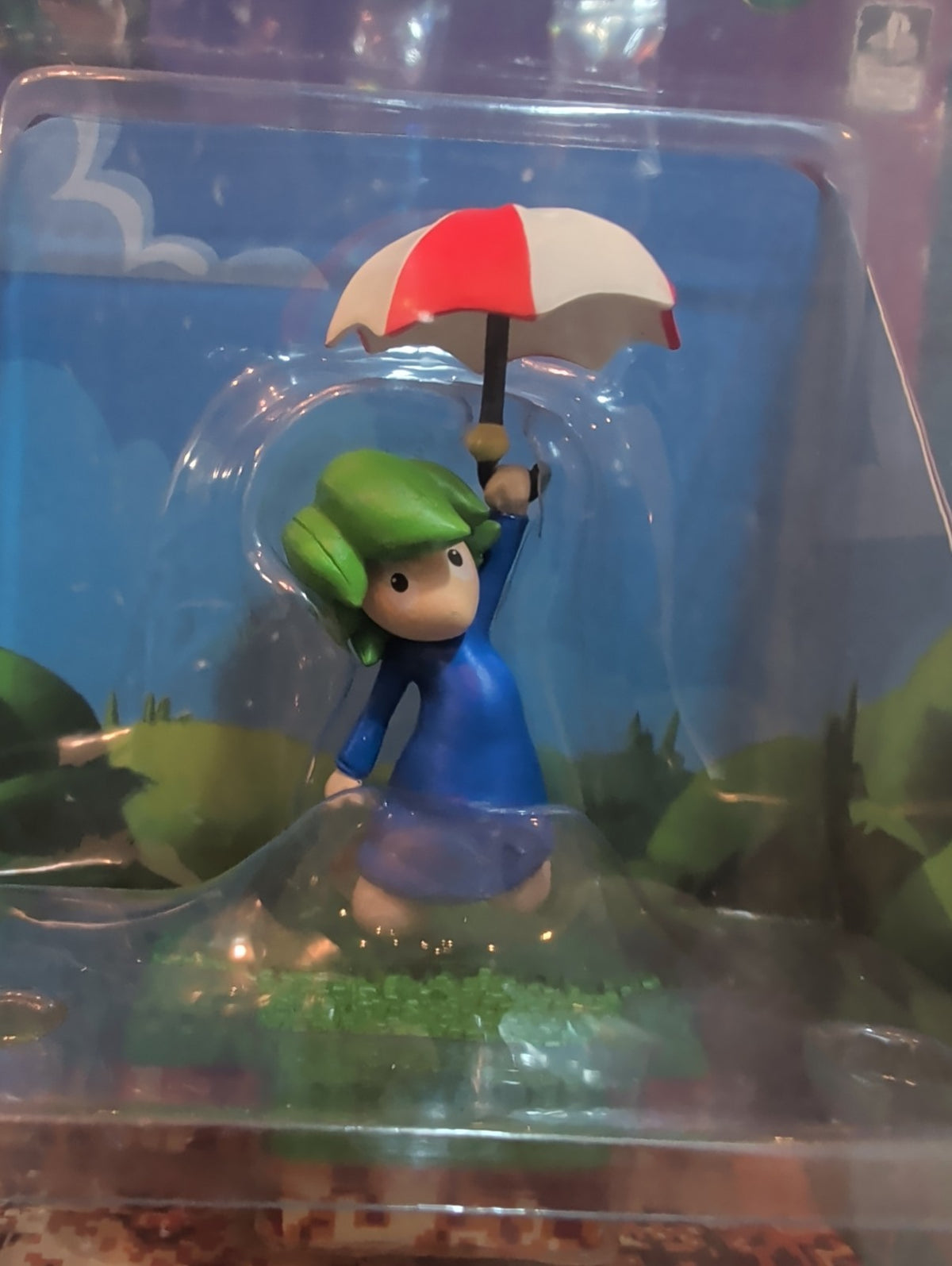 Totaku #17 Umbrella Lemming Figure Sony PlayStation Retro Gaming NIB