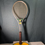 Vintage Dunlop Volley II Aluminum Tennis Racquet 4 5/8 L Made in USA With Cover
