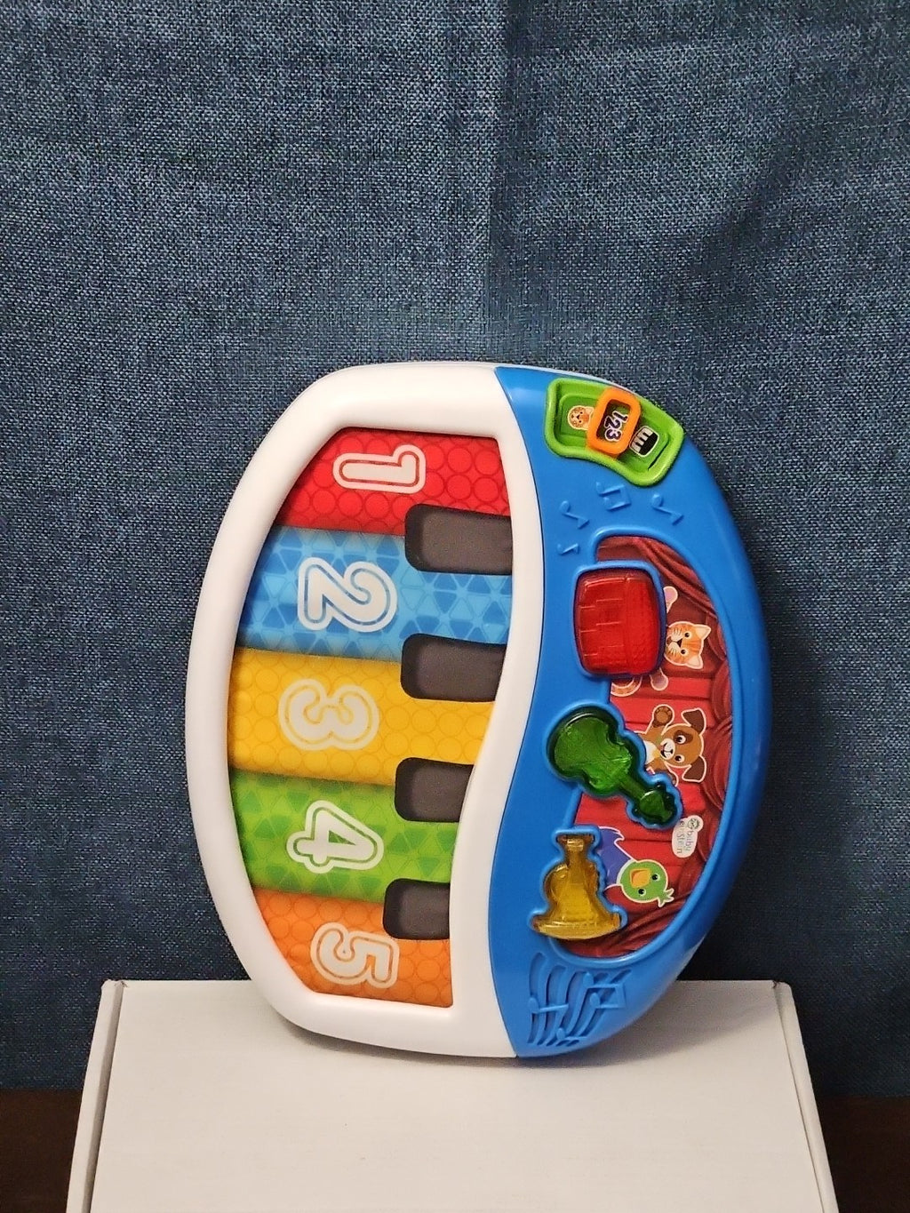 Baby Einstein Discover & Play Piano | Musical Light-Up Toy | English Spanish