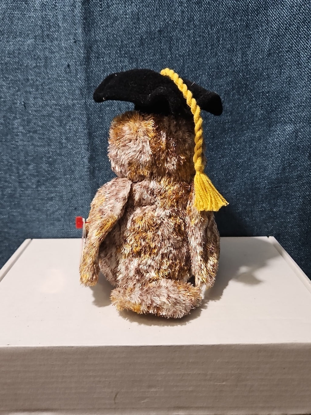 Ty Beanie Baby Smarter the Owl | Class of 2002 Graduation Gift | Retired Plush