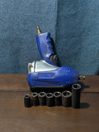 Kobalt 1/2" Air Impact Wrench + 7 Socket Set | Pneumatic Twin Hammer Tool LGA-15