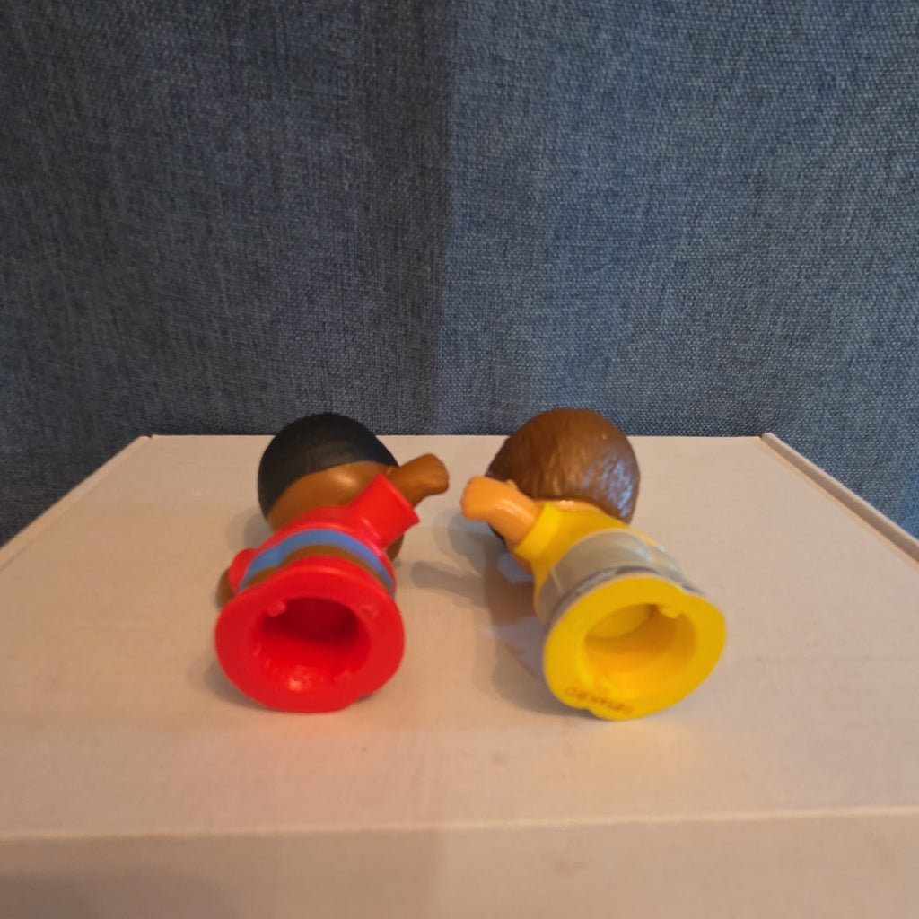 Fisher Price Little People Figures Lot of 4 Disney Belle Boy Girl Replacement