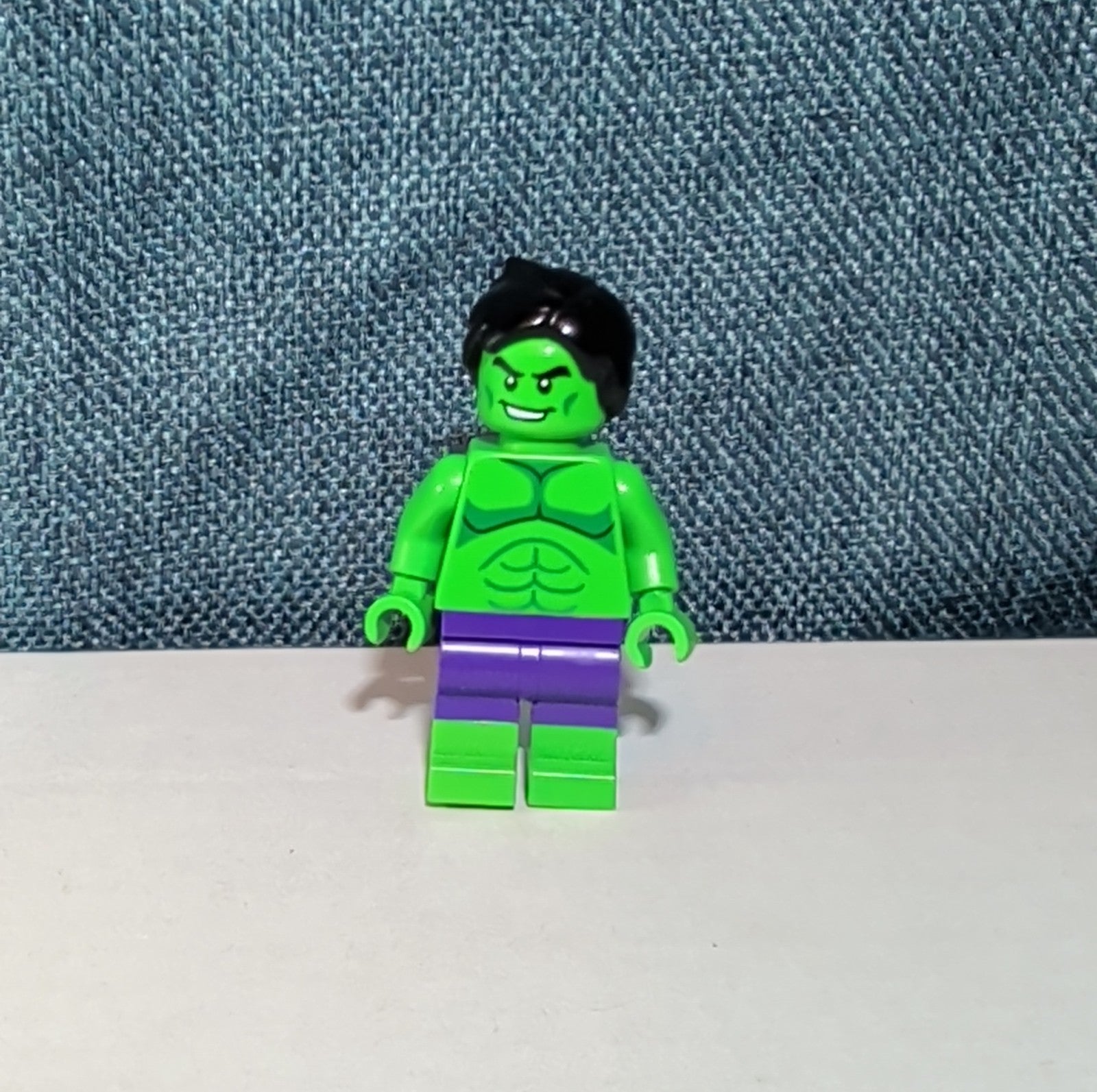 LEGO Hulk Minifigure sh711 Spidey Amazing Friends Marvel Purple Pants Loose