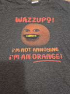 Port & Company Annoying Orange Meme Graphic T-Shirt
