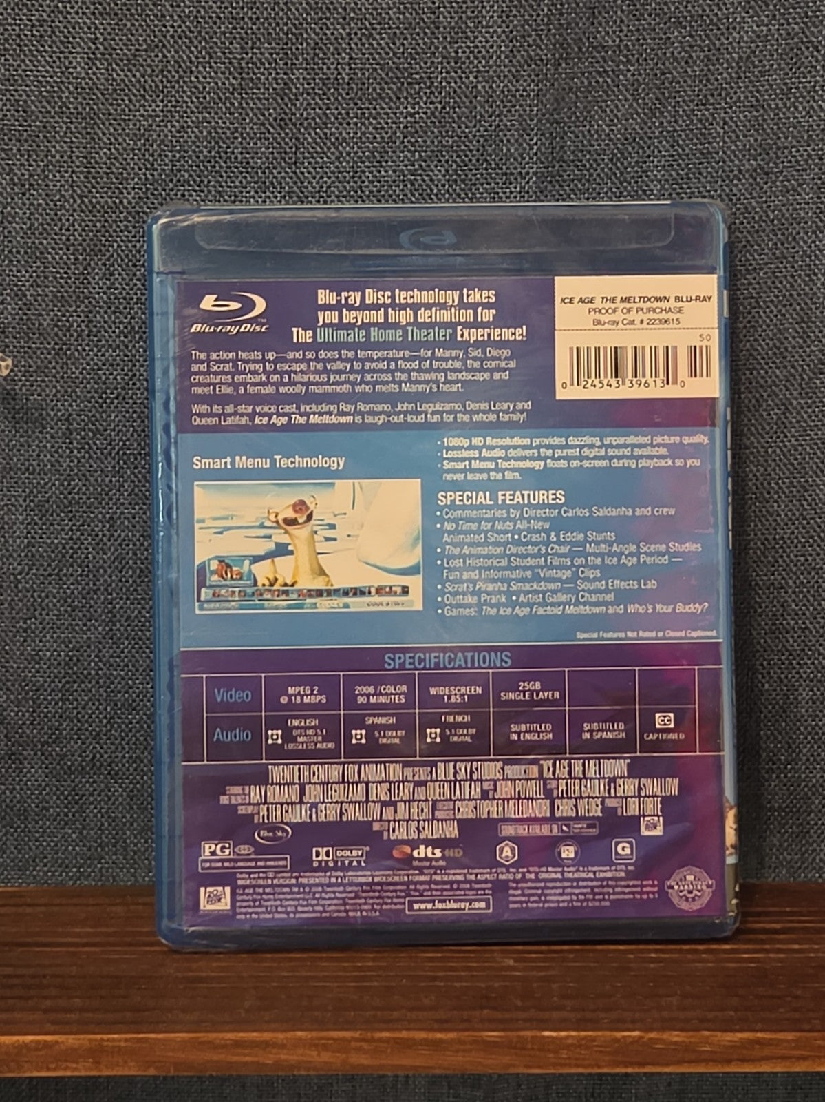 20th Century Fox Ice Age The Meltdown Blu-Ray Widescreen 2006