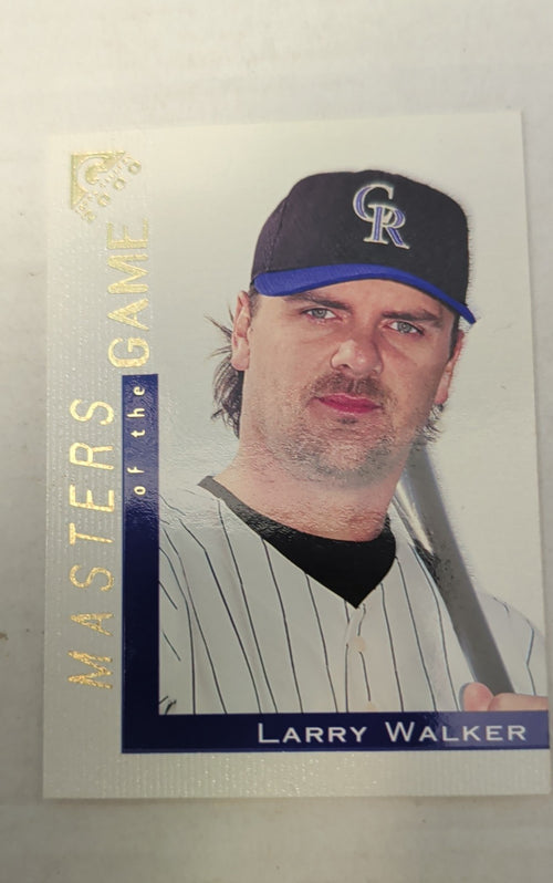 2000 Topps Gallery - Masters of the Game Larry Walker #119
