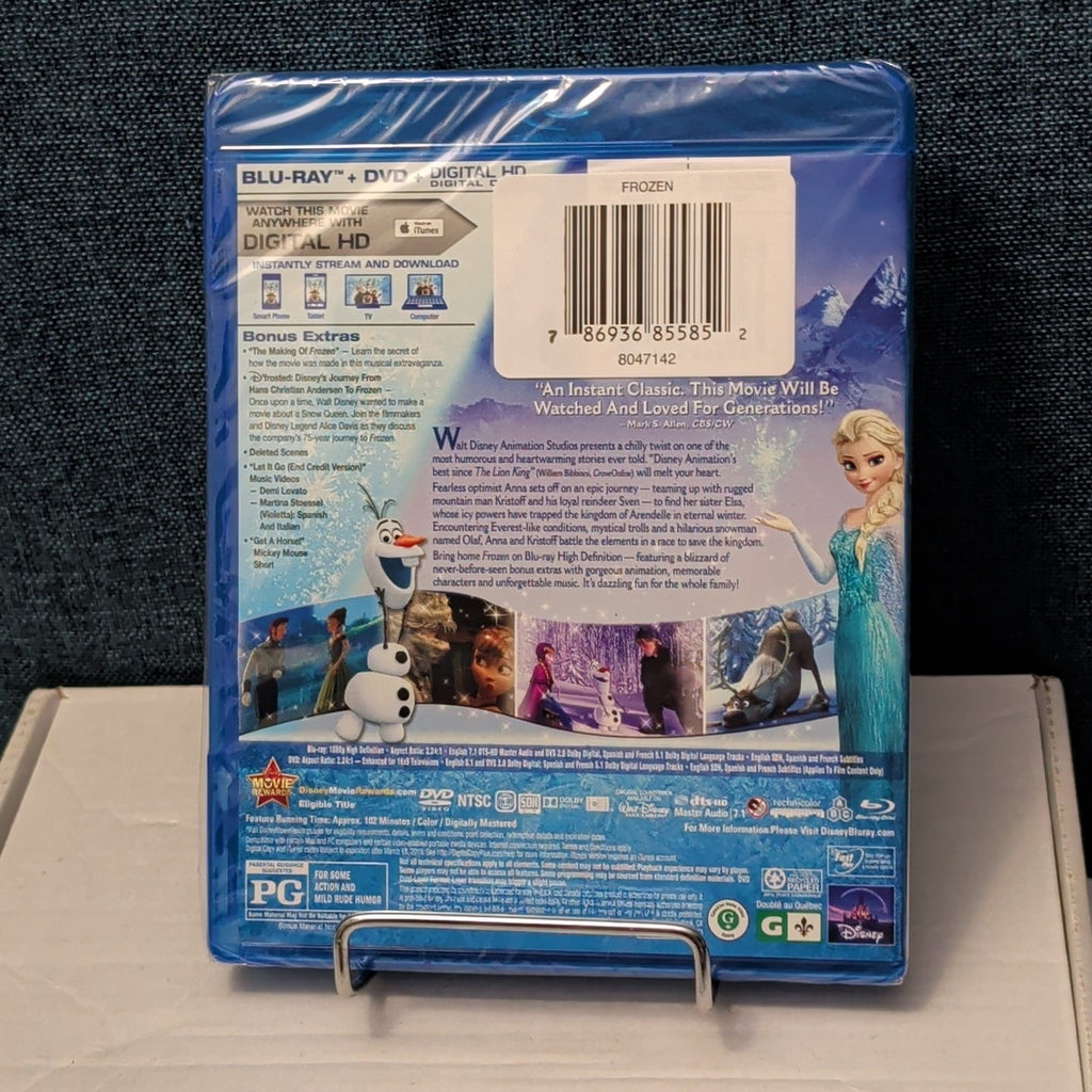 Disney Frozen Blu-ray DVD Digital Collector's Edition Brand New Factory Sealed