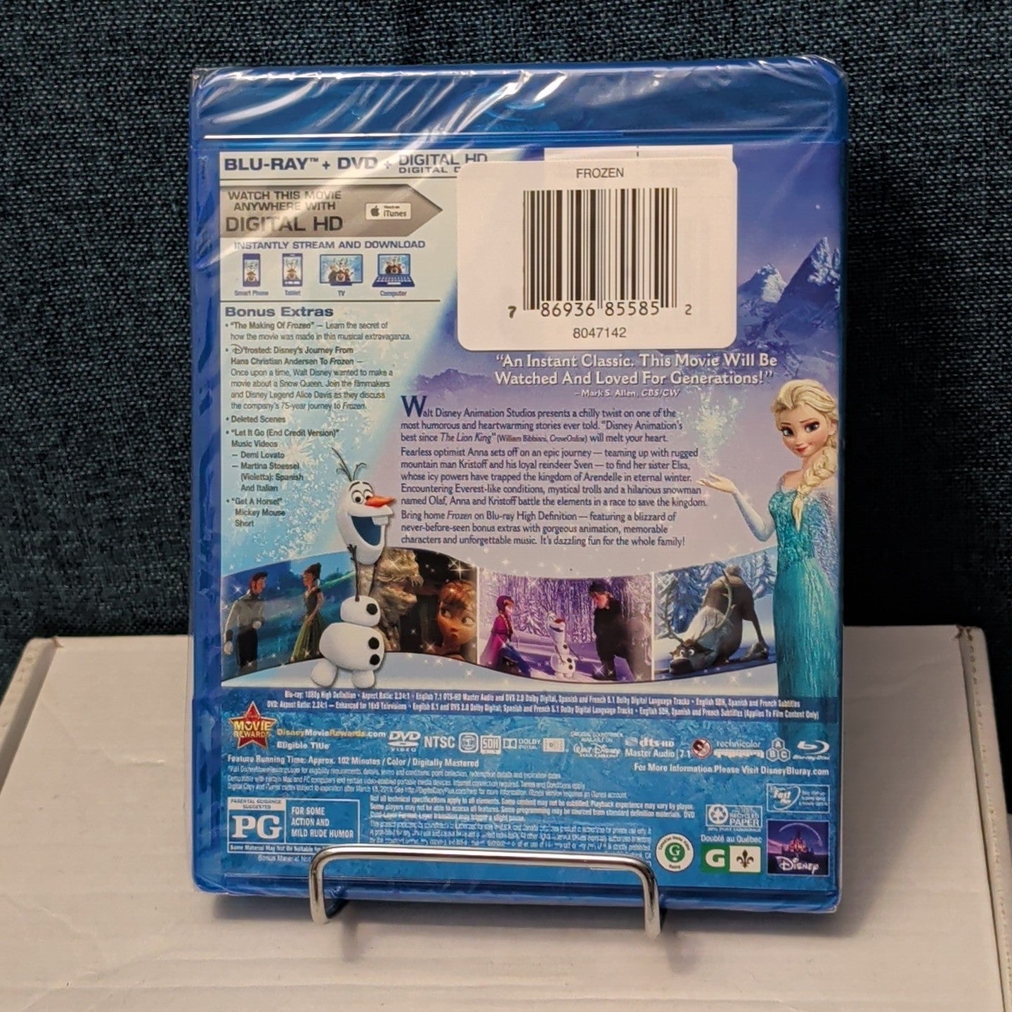 Disney Frozen Blu-ray DVD Digital Collector's Edition Brand New Factory Sealed