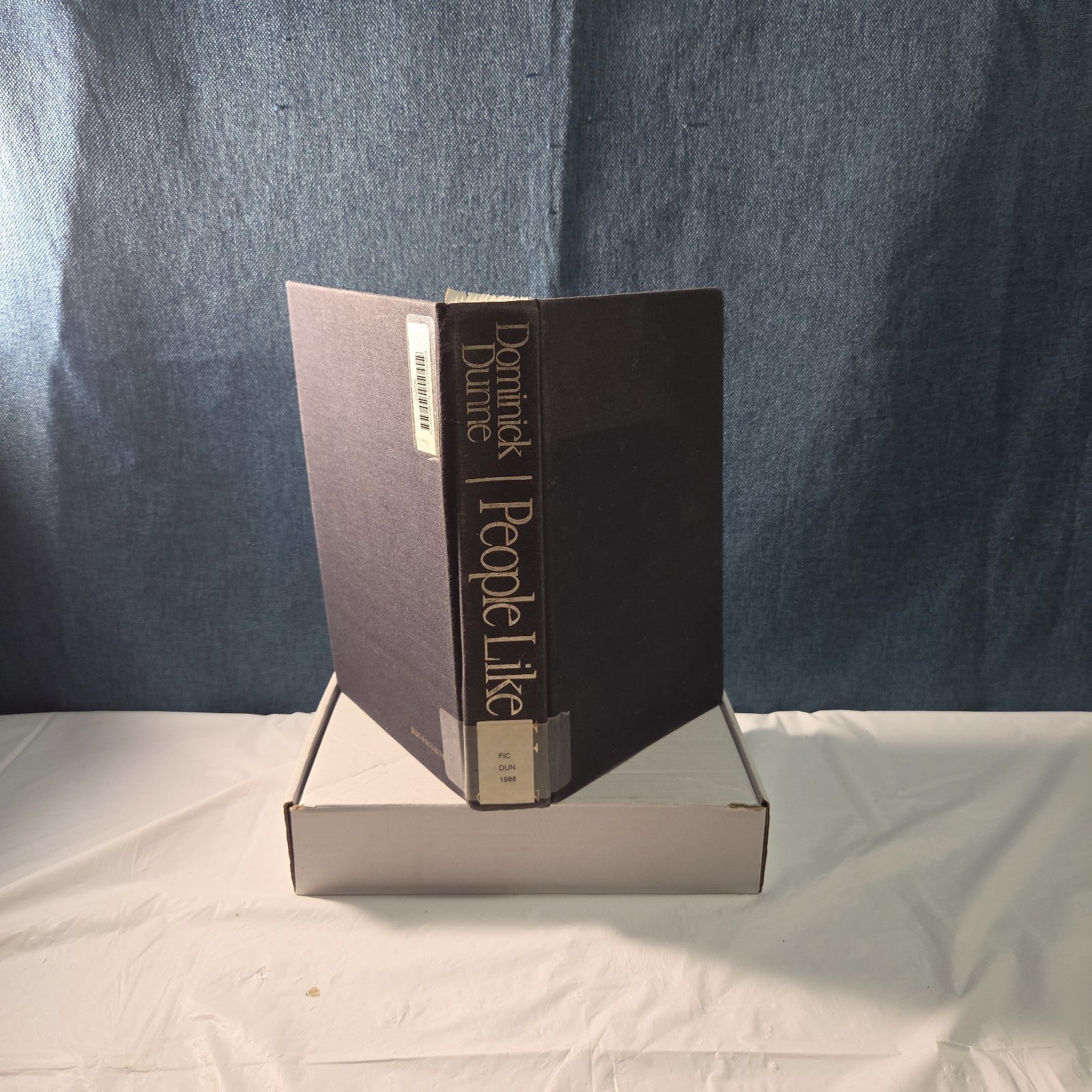 People Like Us Dominick Dunne 1988 Hardcover Vintage Ex-Library Reading Book