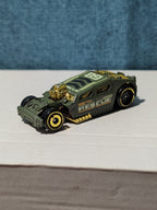 Hot Wheels Lethal Diesel | 2020 HW Rescue "Artichoke Green" | Matte & Gold