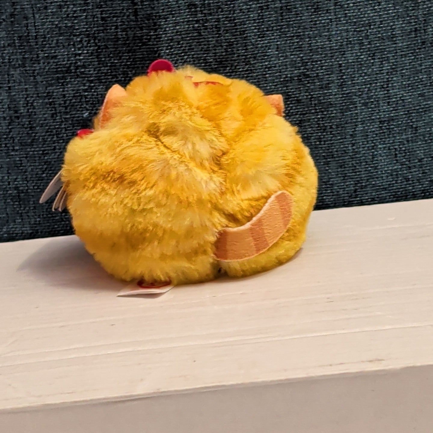 Ty Puffies Tabitha Orange Cat 4" Weighted Plush Toy Always Lands On Feet MWMT
