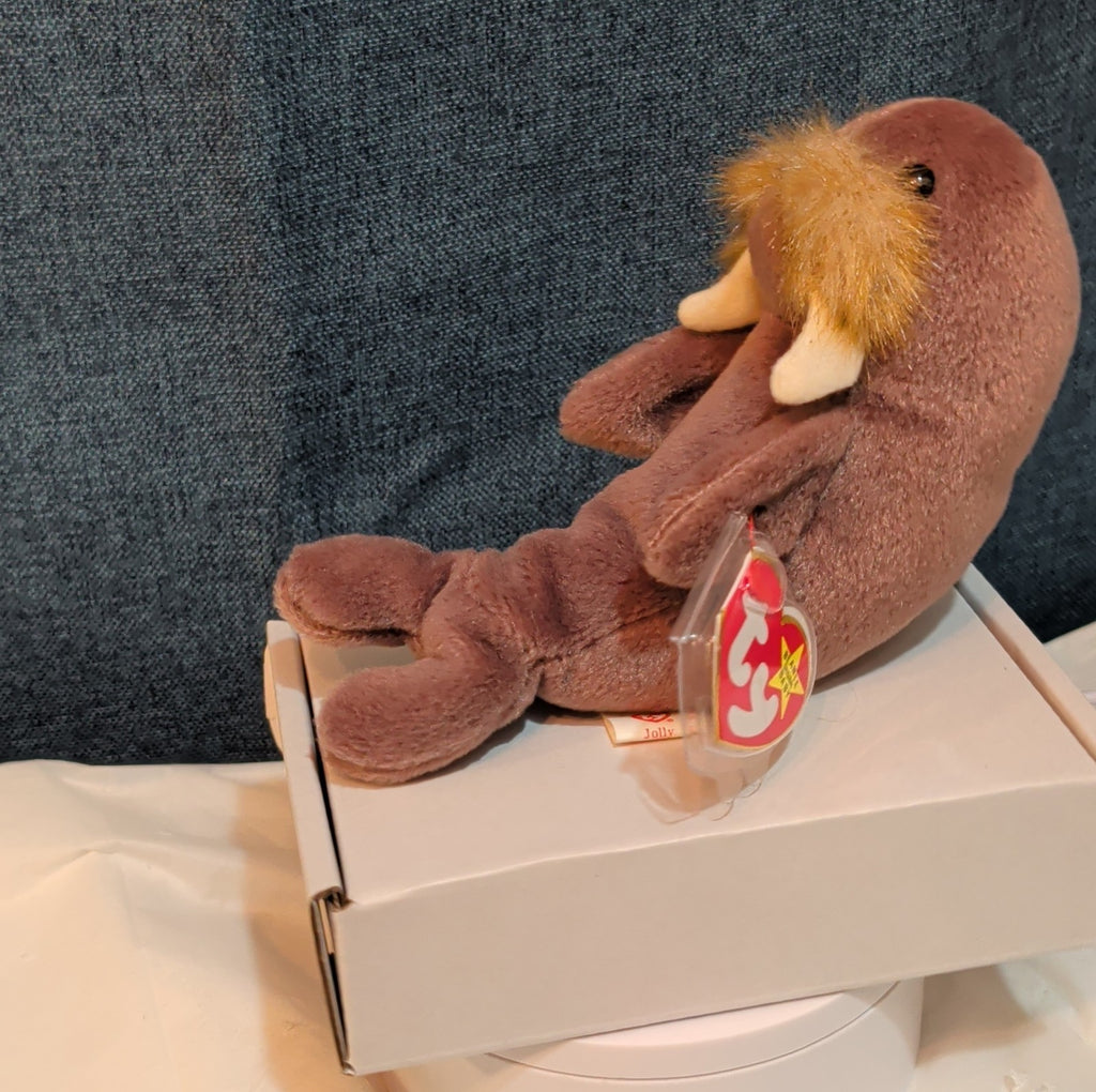 Ty Beanie Baby Jolly the Walrus 1996 Vintage Plush