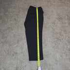 Zac & Rachel Black Dress Pants 14 Pleated Pocket Stretch Career NWOT