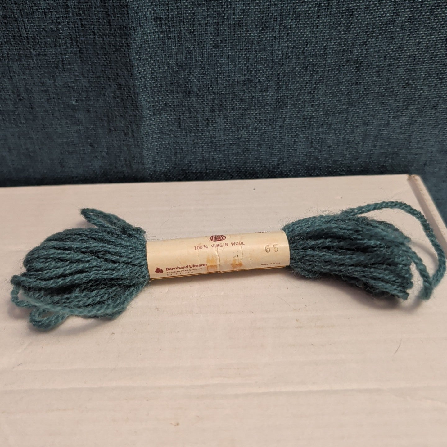 Bucilla Persian Wool Yarn 4 Skeins 3-Ply Needlepoint Crewel Misc Colors